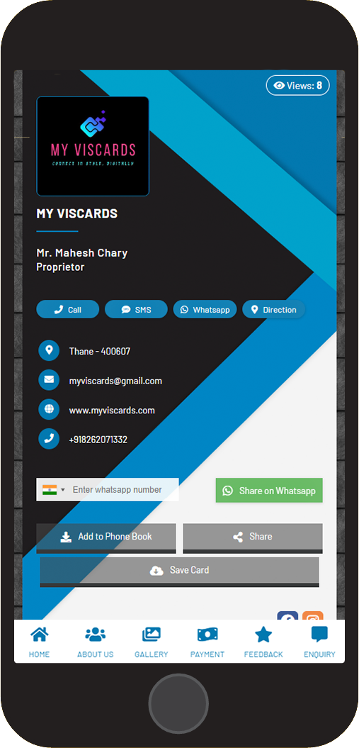 myviscards.com